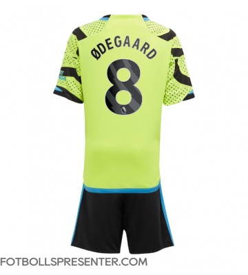 Arsenal Martin Odegaard #8 Bortatröja Barn 2023-24 Kortärmad (+ korta byxor)